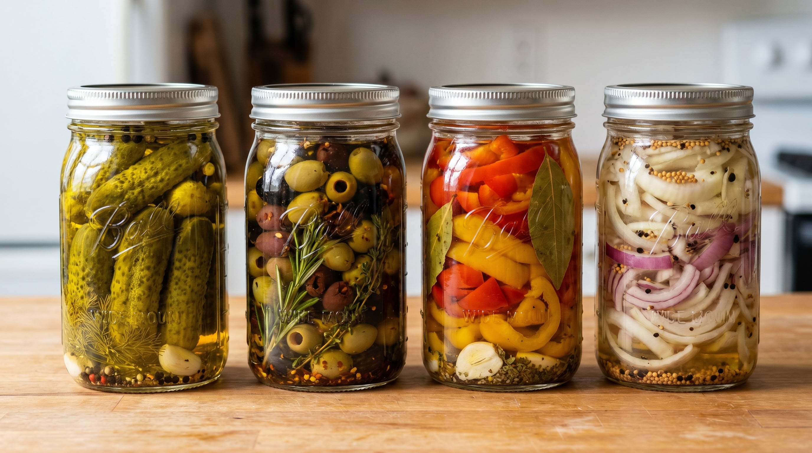 Diversificar entre pepinillos, morrones, cebollas y otras conservas fermentadas amplía el repertorio microbiano intestinal y brinda mayor protección para la salud (Imagen Ilustrativa Infobae)