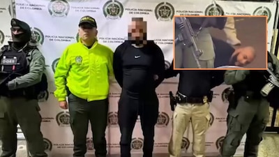 En video: capturan en gimnasio de Medellín a canadiense buscado por Interpol por narcotráfico y tráfico de armas