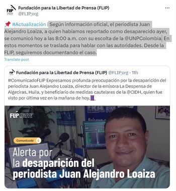 Así lo mencionó la Flip