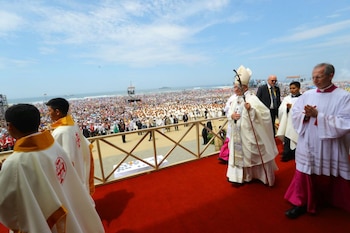 Misa del Papa Francisco en Trujillo. (Foto ANDINA:Andrés Valle)