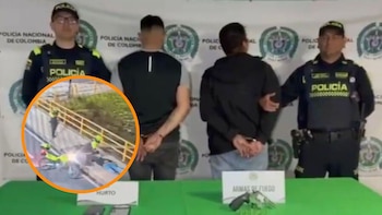 Capturan a dos mexicanos que estarían delinquiendo en Bogotá: habían robado un carro que solicitaron por plataforma