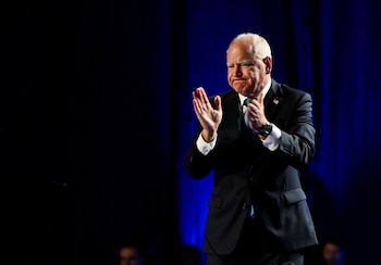 Tim Walz acepta la derrota