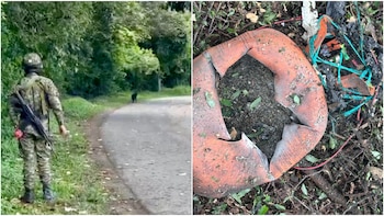 Ejército Nacional desactivó artefacto explosivo