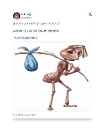 El humor de Luck Ra porque nadie lo elige