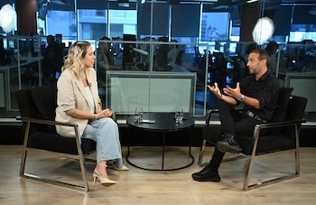 Nacho Girón junto a Tatiana