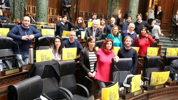 Los diputados del Frente de