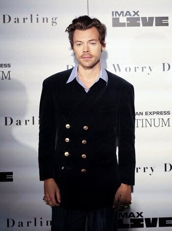 Harry Styles en el estreno