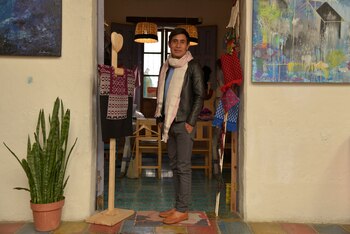 El joven chiapaneco viajó el