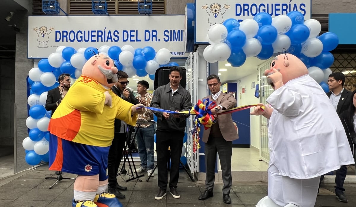La expansión de la cadena farmacéutica llega a más de 15 departamentos incluyendo Bogotá, Medellín, Cali y Cartagena. (Droguerías del Dr. Simi)