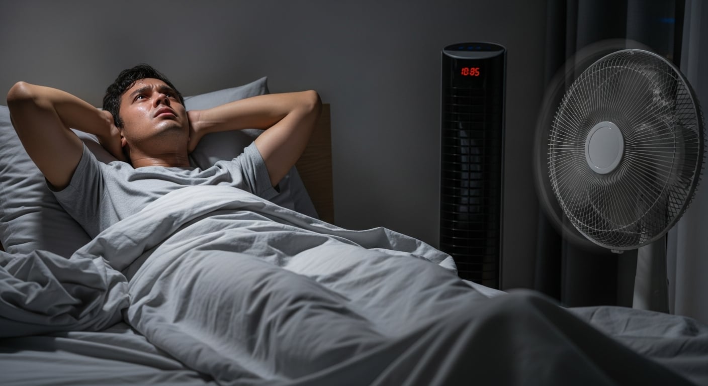 El CDC recomienda no usar ventiladores cuando la temperatura interior supera los 32 °C, porque el flujo de aire puede elevar la temperatura corporal. (Imagen Ilustrativa Infobae)