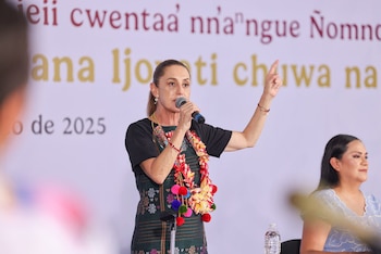 La presidenta estuvo de gira