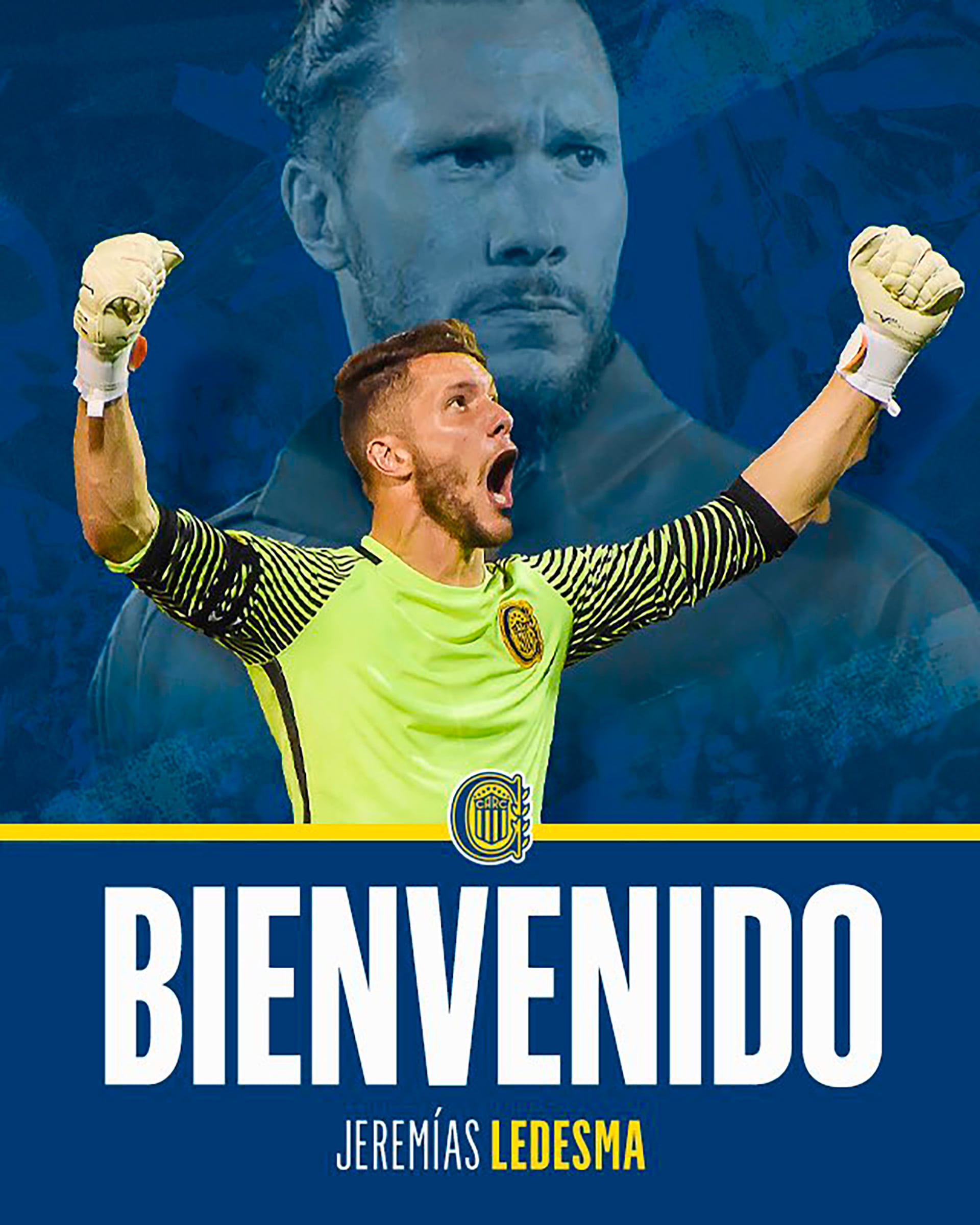Rosario Central presentó a Jeremías Ledesma