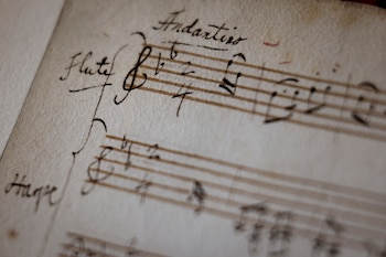 Mozart - manuscrito hallado