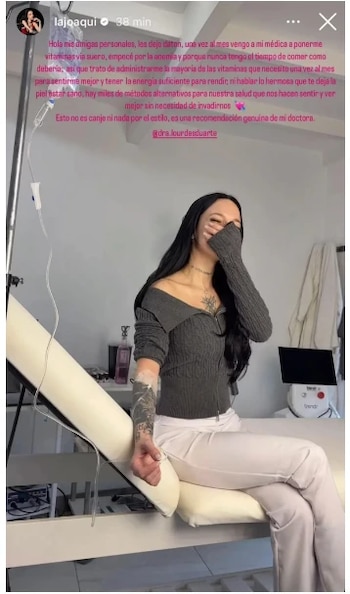 La Joaqui negó promover trastornos