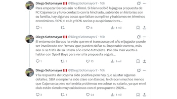 Información del periodista Diego Sotomayor