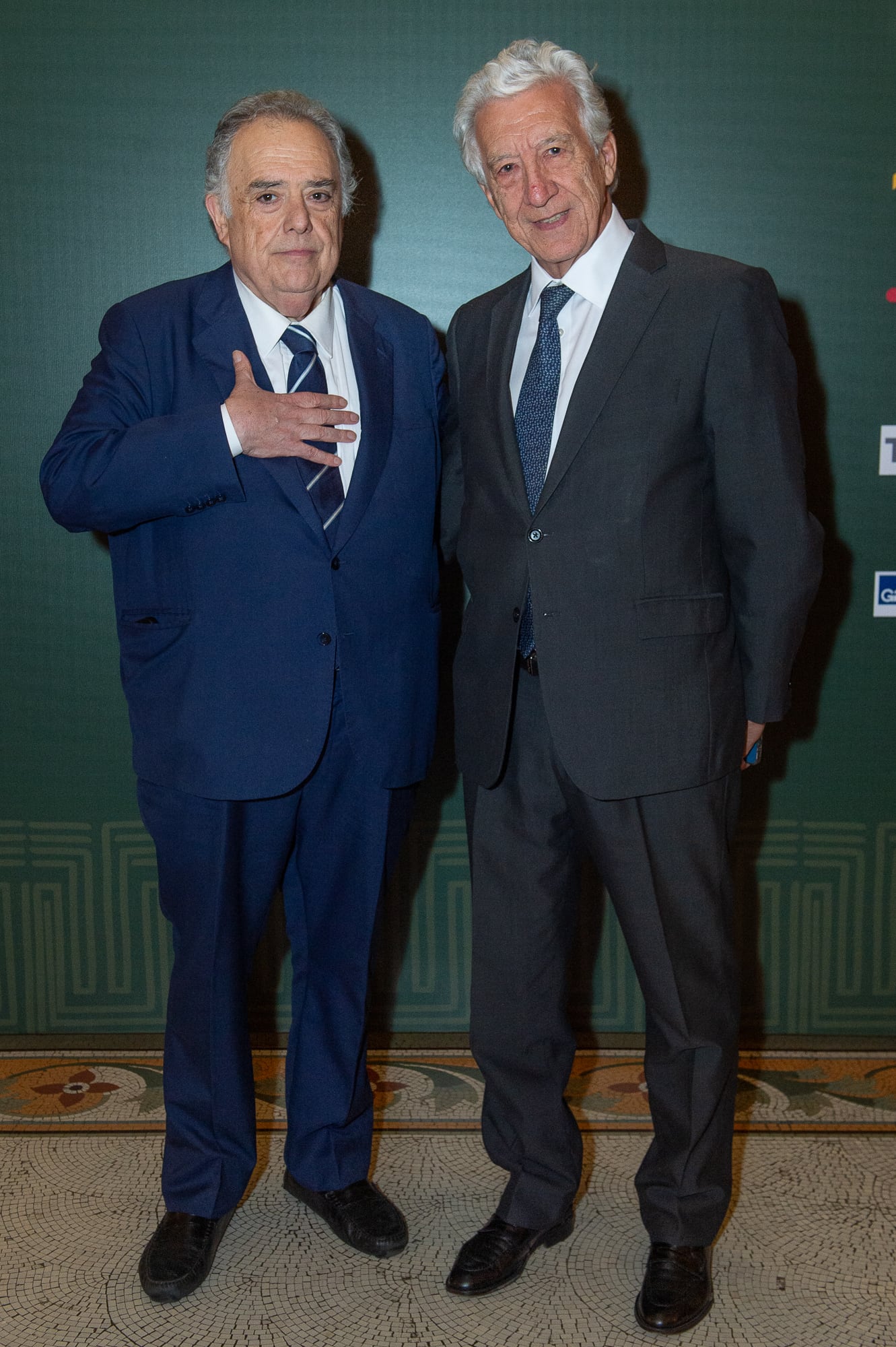 El diputado nacional Eduardo Valdés y Jaime Campos, ex presidente de la Asociación Empresaria Argentina (AEA)