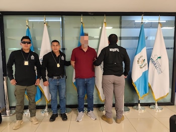 Las autoridades guatemaltecas presentaron al