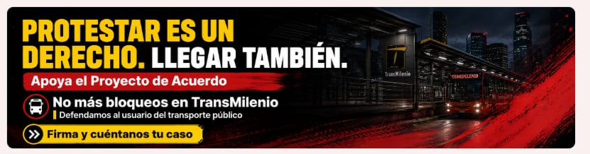 El concejal Juan David Quintero instó a la ciudadanía a firmar el Forms para pasar un proyecto de acuerdo llamado