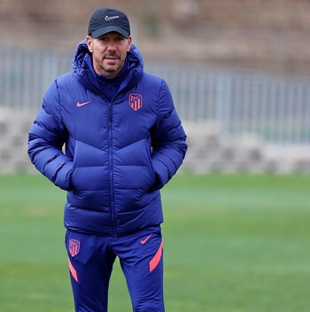 Diego Simeone, entrenador del Atlético