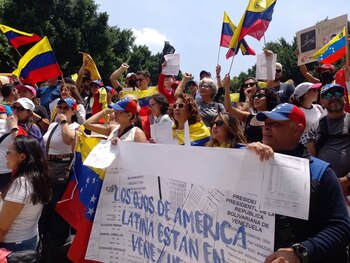 Los venezolanos exigen libertad y