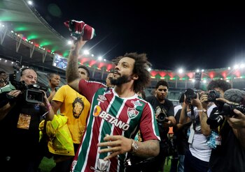 Marcelo regresó a Fluminense luego