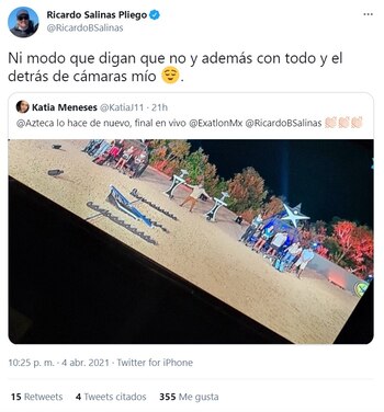 Ricardo Salinas Pliego compartió su