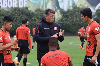 Maestri dirigió la victoria de la Sub 23 ante la reserva de la San Martín. (FPF)