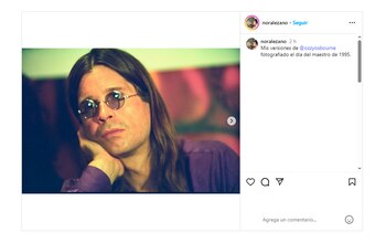 Nora Lezano publicó una serie