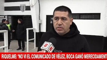 Juan Román Riquelme habló tras el reclamo de Vélez por alineación indebida de Boca: “Los partidos se ganan en la cancha”