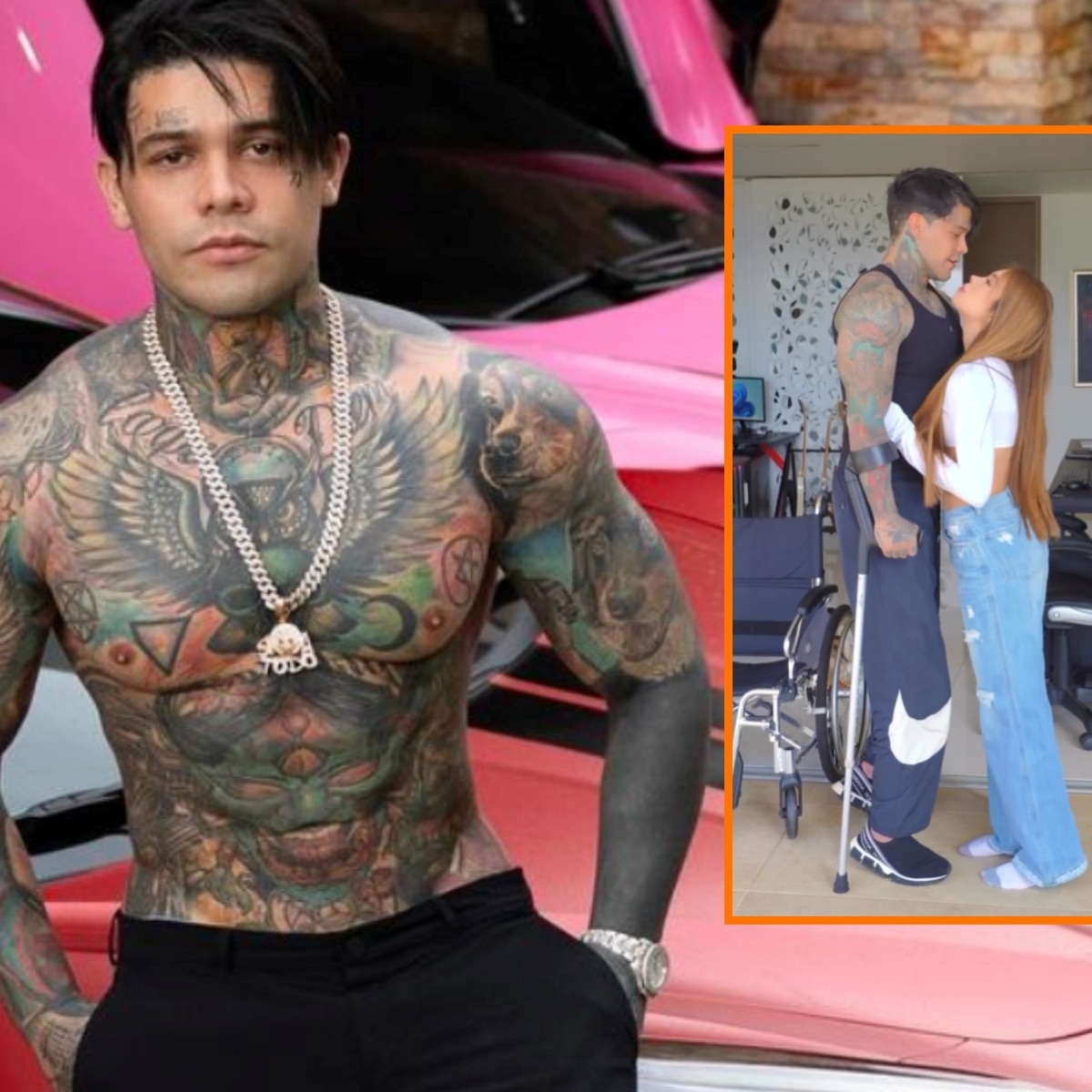 Yeferson Cossio sorprendió a su novia y hermanas con el resultado de su cirugía “Qué 'Hp' poste más alto” - Infobae