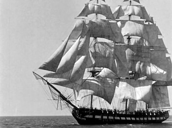 "La fragata invicta", rodada en