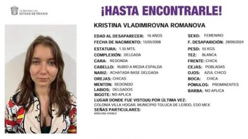 Desaparece mujer de origen ruso