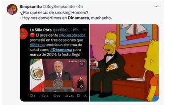 La postura del presidente causó