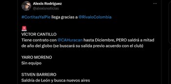 Stiven Barreiro sería una de