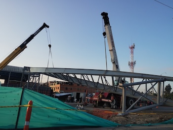 El colapso de la instalación