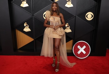 La actriz eligió un vestido