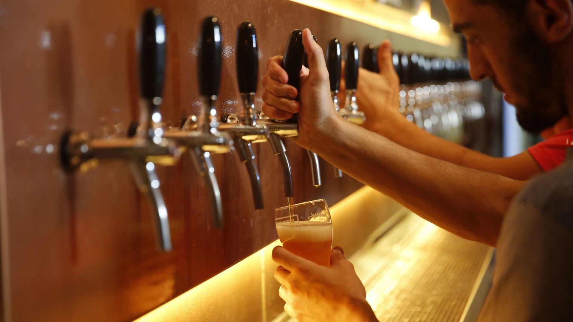 La cerveza artesanal marplatense incorpora el aporte del agua local para crear variedades reconocidas por su sabor distintivo (EMTURyC)