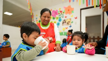 El programa atiende a niñas