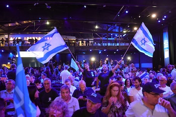 La participación en los comicios legislativos de Israel alcanzó casi el 78%, el registro electoral más alto desde 1999. (EFE/EPA/ABIR SULTAN)