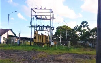 Planta que suministra electricidad a