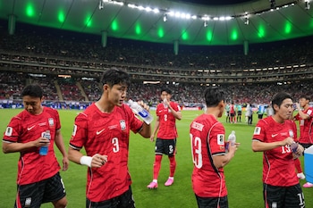 Corea del Sur triunfó en Guadalajara tras remontar a Chequia 2-1. (AP Foto/Matías Delacroix)