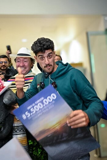 Él es Franco Molina Podestá,