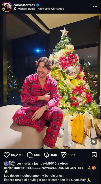 Así celebró Carlos Torres la