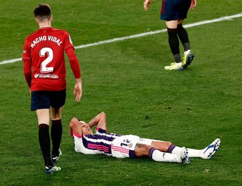 El delantero del Valladolid Fabián