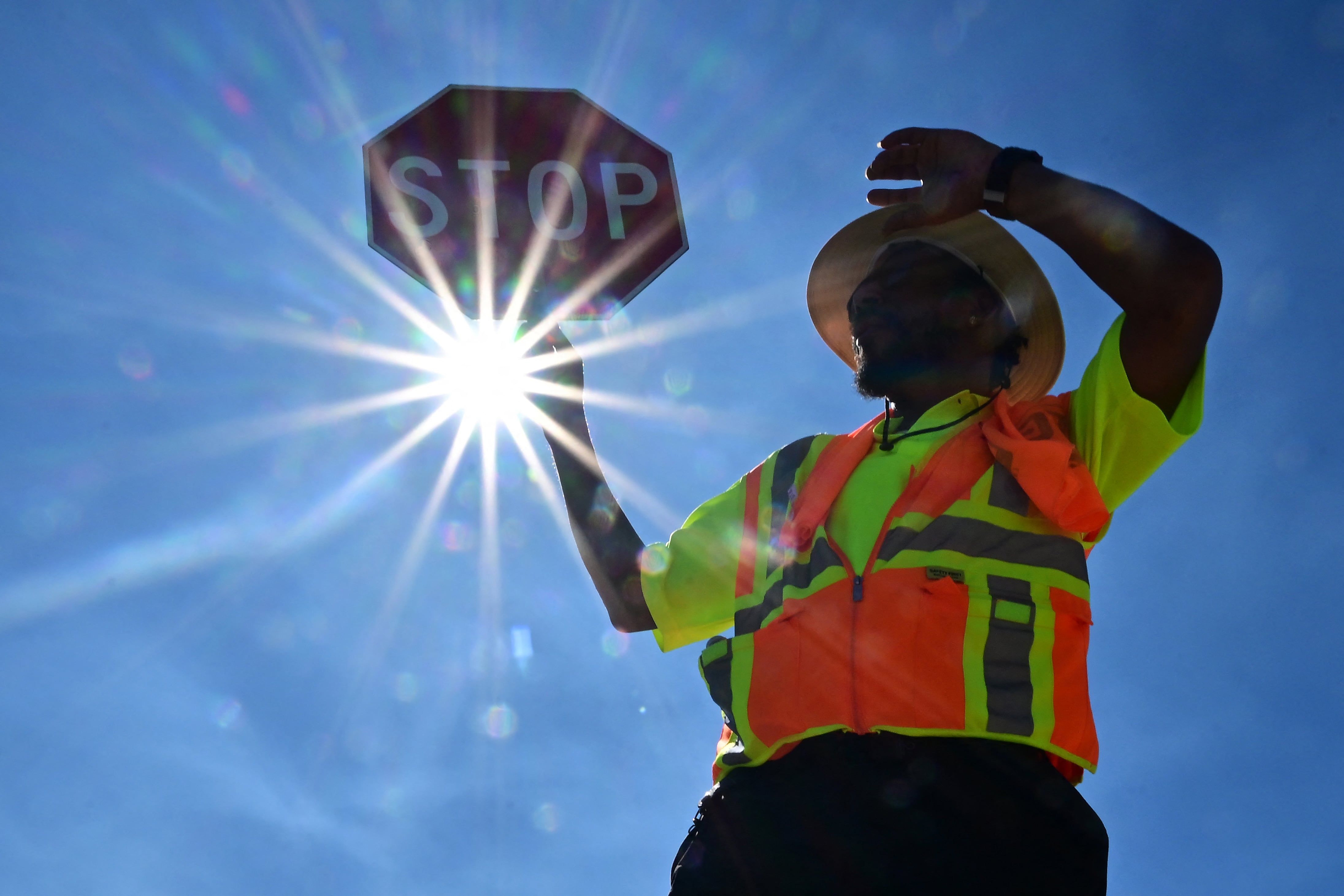 Nueva York podría vivir su día de mayo más caluroso en tres décadas con temperaturas cercanas a los 34 °C, según pronósticos oficiales. (Frederic J. BROWN / AFP)