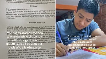 Los jóvenes firmaron el documento