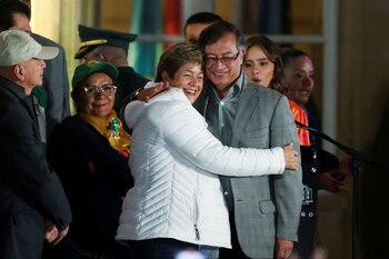El presidente de Colombia, Gustavo