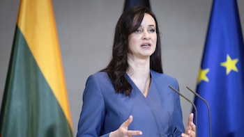 La primera ministra de Lituania reconoce "deficiencias" ante la alerta por incursión de drones