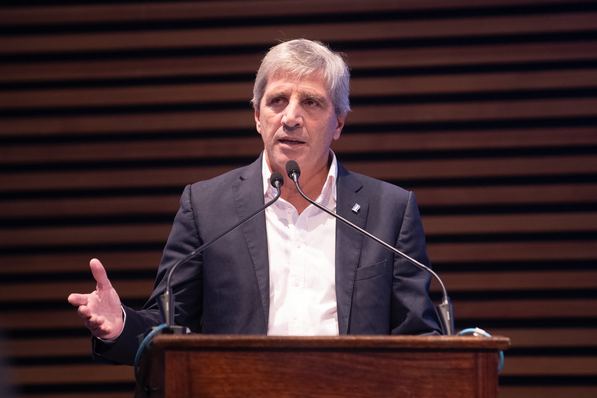 El ministro de Economía, Luis Caputo (Jaime Olivos)