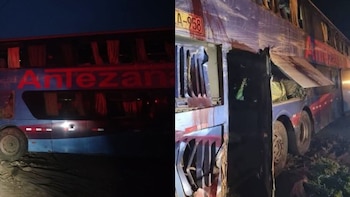 Pisco: al menos dos fallecidos y dos heridos deja despiste de bus interprovincial .